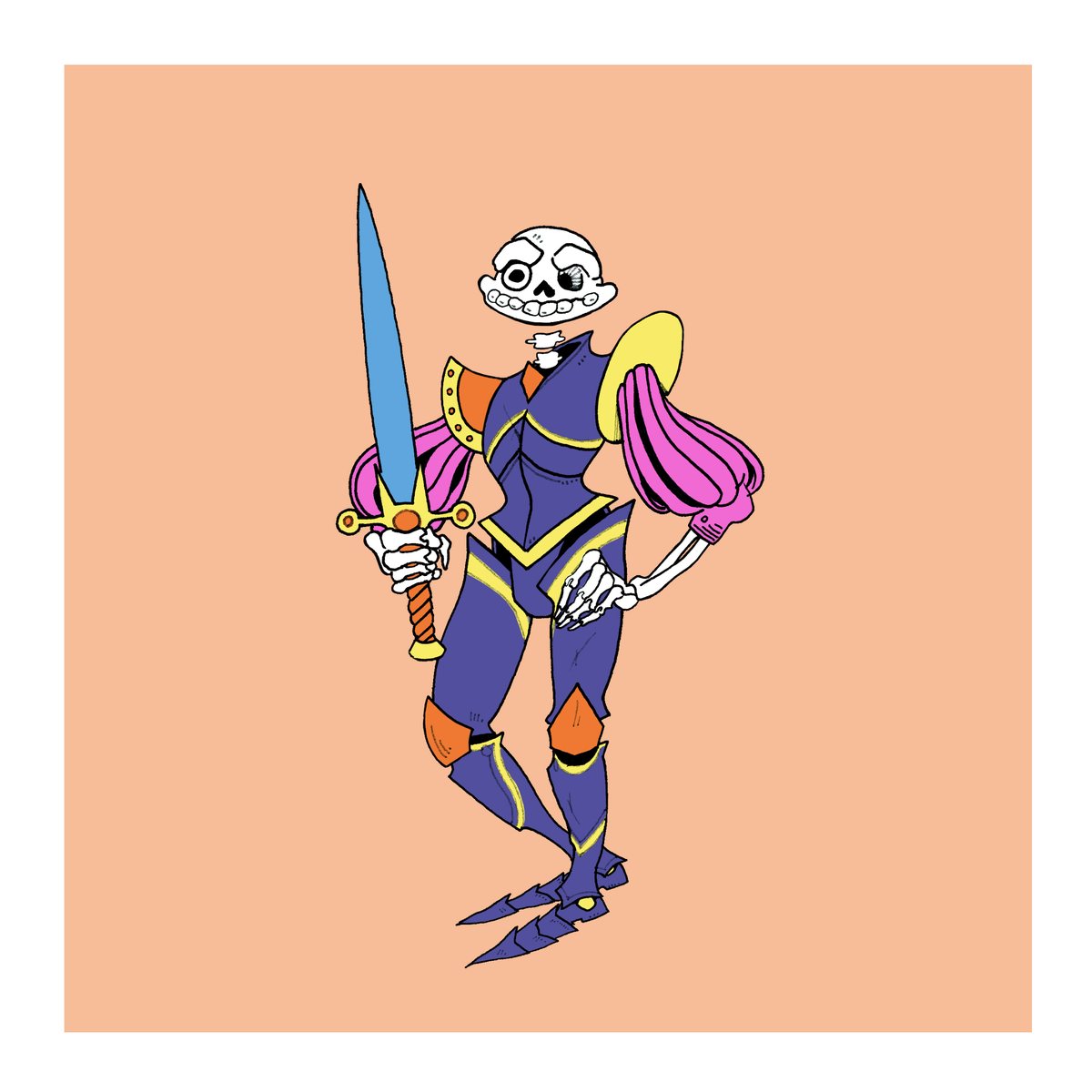 Joypad Titans ~ Sir Daniel Fortesque from MediEvil Illustrazione JoyPad Titans di Sir Daniel Fortesque da MediEvil