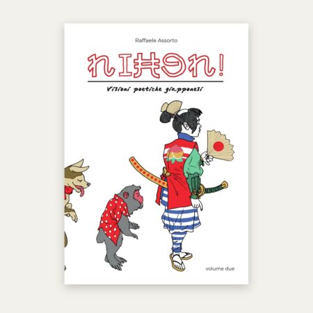Nihon 2 – Visioni poetiche giapponesi, copertina del libro di haiku illustrato da Raffaele Assorto